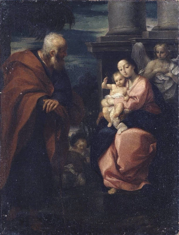 Riposo nella Fuga in Egitto - Accademia Carrara, bergamo